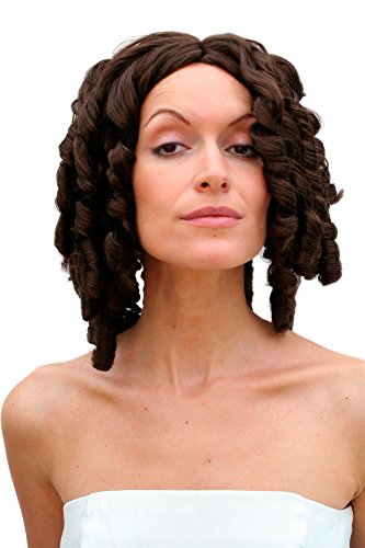 WIG ME UP - PW0049-K8 Perücke Barock Piraten Karibik Spirallocken Brünett WIG ME UP - PW0049-K8 Perücke Barock Piraten Karibik Spirallocken Brünett von WIG ME UP