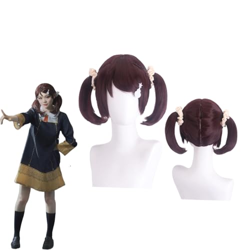Anime Becky Blackbell Cosplay Perücke für SPY×Family Kurze rotbraune Perücke mit doppeltem Pferdeschwanz für Frauen Mädchen Kinder Halloween Karneval Party den Alltag Kunstfaserperücken Perückenkappe Anime Becky Blackbell Cosplay Perücke für SPY×Family Kurze rotbraune Perücke mit doppeltem Pferdeschwanz für Frauen Mädchen Kinder Halloween Karneval Party den Alltag Kunstfaserperücken Perückenkappe von Wigbiu