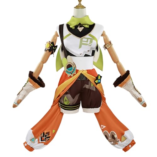Wigbiu Anime Genshin lmpact Costume Game Characters Kachina Cosplay Outfit Skirt Jacket Uniform Accessories Full Set Clothing Halloween Carnival Fancy Dress Up Suit for Women Unisex Wigbiu Anime Genshin lmpact Costume Game Characters Kachina Cosplay Outfit Skirt Jacket Uniform Accessories Full Set Clothing Halloween Carnival Fancy Dress Up Suit for Women Unisex von Wigbiu