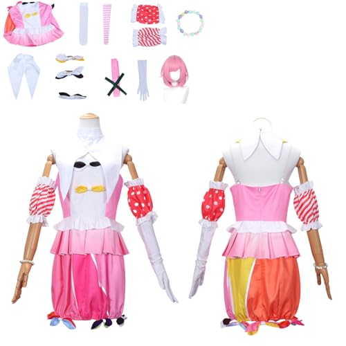 Wigbiu Anime-Kostüm Emu Otori Kamishiro mit Perücke, Kaiserin-Kimono-Rock, Outfit für Damen, lila Kleid, Uniform, komplettes Set für Halloween, Weihnachten, Karneval, Party, Rollenspiel, Geschenke Wigbiu Anime-Kostüm Emu Otori Kamishiro mit Perücke, Kaiserin-Kimono-Rock, Outfit für Damen, lila Kleid, Uniform, komplettes Set für Halloween, Weihnachten, Karneval, Party, Rollenspiel, Geschenke von Wigbiu