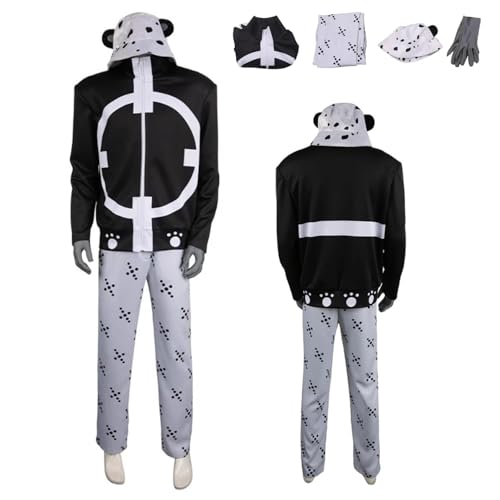 Wigbiu Anime One Piece B'artholemew Kuma Cosplay Kostüm Outfit Umhang Jacke Komplettset für Kinder Herren Mantel Uniform Anzug Halloween Weihnachten Karneval Party Rollenspiel Geschenke Kleidung Wigbiu Anime One Piece B'artholemew Kuma Cosplay Kostüm Outfit Umhang Jacke Komplettset für Kinder Herren Mantel Uniform Anzug Halloween Weihnachten Karneval Party Rollenspiel Geschenke Kleidung von Wigbiu