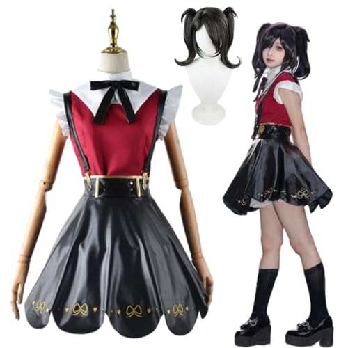Wigbiu Anime Rain Cosplay Kostüm mit Perücke Needy Girl Overdose Spielfigur Kangel Ame-Chan Outfits JK Matrosenrock Set Halloween Karneval Party Verkleidungsanzug für Frauen Unisex Wigbiu Anime Rain Cosplay Kostüm mit Perücke Needy Girl Overdose Spielfigur Kangel Ame-Chan Outfits JK Matrosenrock Set Halloween Karneval Party Verkleidungsanzug für Frauen Unisex von Wigbiu