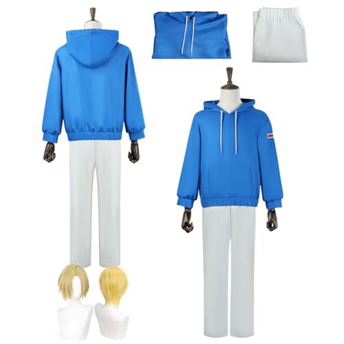 Wigbiu Anime Sakamoto Days Cosplay Kostüm Outfit mit Perücke Shin Asakura Cosplay Kostüme Lu Shaotang/Osaragi Rollenspiel Uniformanzug Halloween Party Kleidungsset für Frauen Männer Kinder Wigbiu Anime Sakamoto Days Cosplay Kostüm Outfit mit Perücke Shin Asakura Cosplay Kostüme Lu Shaotang/Osaragi Rollenspiel Uniformanzug Halloween Party Kleidungsset für Frauen Männer Kinder von Wigbiu