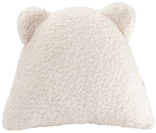 Wigiwama Bear Kissen, Cream White von Wigiwama