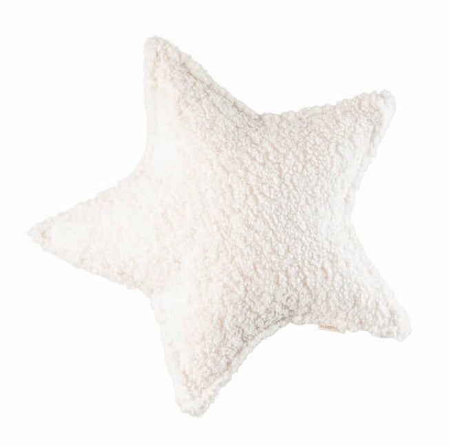 Wigiwama Star Kissen, Cream White Wigiwama Star Kissen, Cream White von Wigiwama