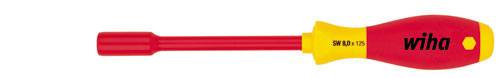 Wiha VDE Steckschlüssel-Schraubendreher Schlüsselweite (Metrisch): 9mm Klingenlänge: 125mm von Wiha