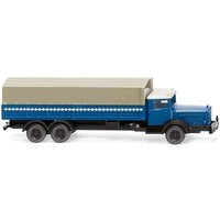 Pritschen-Lkw (MB L 10000) - azurblau von Wiking