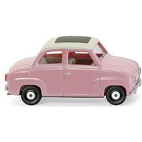 WIKING 018499 1:87 Glas Goggomobil Faltdach geschlossen - altrosa von Wiking