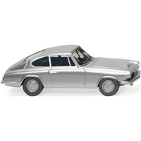 WIKING 018702 1:87 BMW 1600 GT Coupé - silber-metallic von Wiking