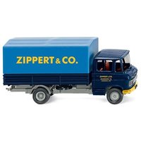 WIKING 027101 1:87 Pritschen-Lkw (MB L 408) "Spedition Zippert & Co." von Wiking