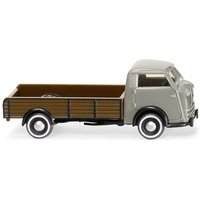 WIKING 033507 1:87 Tempo Matador Tiefpritsche - betongrau/rehbraun von Wiking