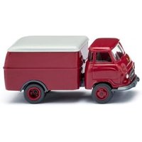 WIKING 034401 1:87 Hanomag Kurier Kastenwagen - purpurrot von Wiking