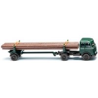 WIKING 039014 1:87 Langholztransporter (MB Pullman) - moosgrün von Wiking