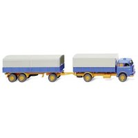WIKING 041604 1:87 Pritschenhängerzug (MAN Pausbacke) von Wiking