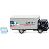 WIKING 042501 1:87 Koffer-Lkw (Magirus 100 D7) "Bastert" von Wiking