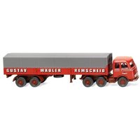 WIKING 048804 1:87 Pritschensattelzug (MB LPS333) "Spedition Gustav Mäuler" von Wiking