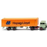 WIKING 052305 1:87 Containersattelzug (MB) "Hapag-Lloyd" von Wiking