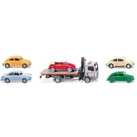 WIKING 063606 1:87 Abschleppwagen (MAN TGL) mit klassischem Modell beladen von Wiking