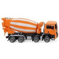 WIKING 068148 1:87 Fahrmischer (MAN TGS Euro 6 / Liebherr) - orange von Wiking