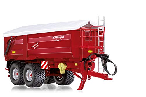 WIKING 077335 Krampe Big Body 650 S Hinter- /Seitenkipper, Modell, 1:32, Metall/Kunststoff, Ab 14 Jahre, Viele Funktionen, Seiten- und Hinterkippfunktion, Bewegliche Klappen, Abnehmbares Dach, Rot WIKING 077335 Krampe Big Body 650 S Hinter- /Seitenkipper, Modell, 1:32, Metall/Kunststoff, Ab 14 Jahre, Viele Funktionen, Seiten- und Hinterkippfunktion, Bewegliche Klappen, Abnehmbares Dach, Rot von Wiking