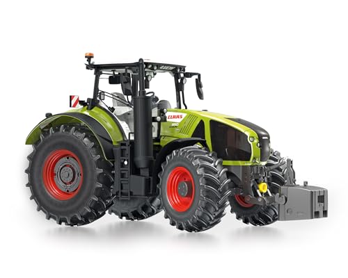 WIKING 077863 Claas Axion 950 Modelltraktor, 1:32, Metall/Kunststoff, Ab 14 Jahre, Viele Funktionen, Mit Frontgewicht, Motorhaube zum Öffnen von Wiking