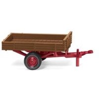 WIKING 087943 1:87 Allgaier Einachsanhänger - rehbraun von Wiking