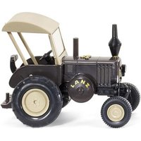WIKING 088005 1:87 Lanz Bulldog mit Dach - braun von Wiking