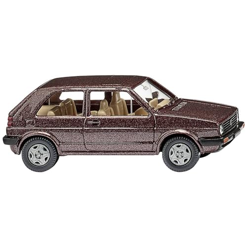 Wiking 004504 H0 Volkswagen Golf II umbrabraun-met. Miniaturmodell Spur H0 1:87 Kein Spielzeug!! von Wiking