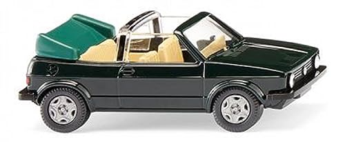 Wiking 0046 05 H0 PKW Modell Volkswagen Golf I Cabrio, dunkelgrün Wiking 0046 05 H0 PKW Modell Volkswagen Golf I Cabrio, dunkelgrün von Wiking