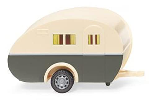 Wiking 005401 Wohnwagen, Elfenbein/quarzgrau, Miniaturmodell Spur H0 1:87, Kein Spielzeug Wiking 005401 Wohnwagen, Elfenbein/quarzgrau, Miniaturmodell Spur H0 1:87, Kein Spielzeug von Wiking