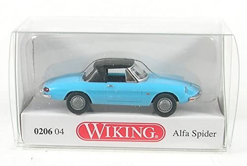 Wiking 020604 H0 Alfa Romeo Spider, hellblau Wiking 020604 H0 Alfa Romeo Spider, hellblau von Wiking