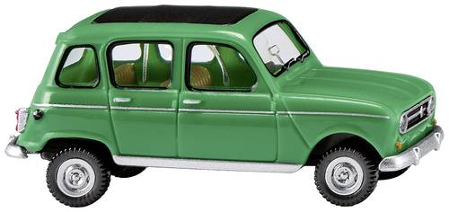 Wiking 0224 46 H0 PKW Modell Renault R4 mit Faltdach grün von Wiking