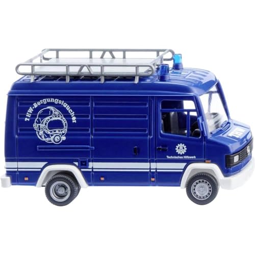 Wiking 027201 H0 Einsatzfahrzeug Modell Mercedes Benz 507 D THW Kastenwagen Wiking 027201 H0 Einsatzfahrzeug Modell Mercedes Benz 507 D THW Kastenwagen von Wiking