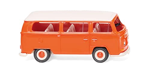Wiking 031503 - 100 Jahre Sieper (VW T2 Bus) orange Spur H0 1:87 - Kein Spielzeug!! - von Wiking