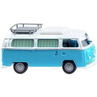 Wiking - VW T2 Campingbus - eisblau/weiß von Wiking