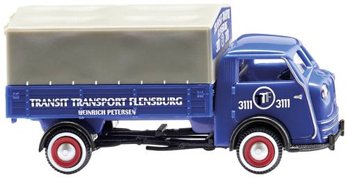 Wiking 033509 H0 LKW Modell Tempo Matador Hochpritsche Transit Transport Flensburg von Wiking