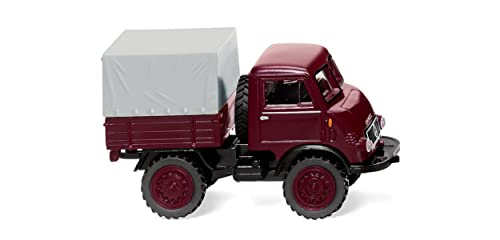 Wiking 036805 H0 Mercedes Benz Unimog U 402 bordeauxrot graue Plane Spur HO 1:87 Wiking 036805 H0 Mercedes Benz Unimog U 402 bordeauxrot graue Plane Spur HO 1:87 von Wiking