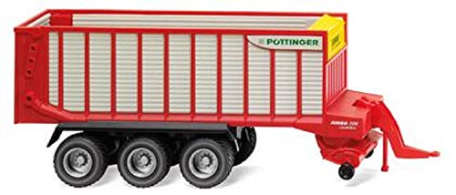 Wiking 038138 Pöttinger Jumbo Combiline Ladewagen Spur H0 1:87 - Kein Spielzeug!! Miniaturmodell/Sammlerartikel !! von Wiking