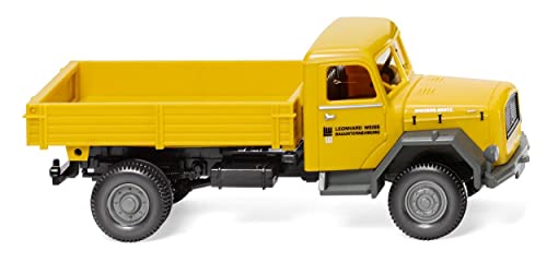 Wiking 042497 Pritschenkipper (Magirus) Leonhard Weiss Spur H0 1:87 von Wiking
