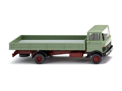 Wiking 043120 H0 LKW Modell Mercedes Benz LP 809 Pritschen-LKW, hellgrün von Wiking