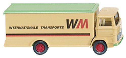 Wiking 043601 - Koffer-Lkw (MB LP 1317) "WM Internationale Transporte" - 1:87 von Wiking