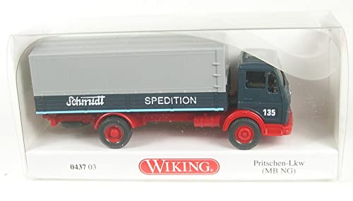 Wiking 043703 Mercedes Benz Pritschen-LKW MB NG Spedition Schmidt Spur H0 1:87 Wiking 043703 Mercedes Benz Pritschen-LKW MB NG Spedition Schmidt Spur H0 1:87 von Wiking