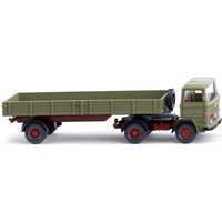 Pritschensattelzug (MB) - schilfgrün von Wiking