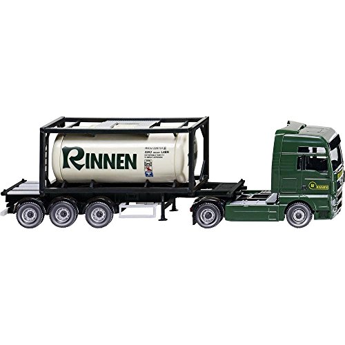 Wiking 053601 - Tankcontainersattelzug 20`(MAN TGX) "Rinnen" 1:87 Spur H0 von Wiking