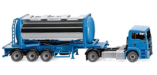 Wiking 053605 H0 LKW Modell MAN TGS Tankcontainersattelzug Swap Wiking 053605 H0 LKW Modell MAN TGS Tankcontainersattelzug Swap von Wiking