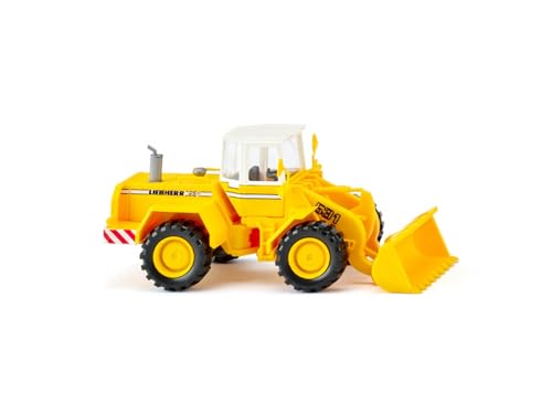 Wiking 065110 H0 Baufahrzeug Modell Liebherr L 531 Radlader, rapsgelb von Wiking