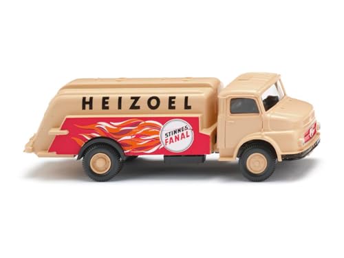 Wiking 078104 H0 LKW Modell Mercedes Benz Tankwagen Stinnes Fanal von Wiking