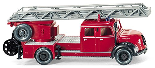 WIKING 086234 Feuerwehr DL 25h (Magirus) Drehleiter Spur H0 1:87 von Wiking