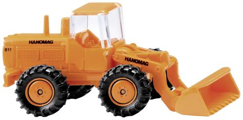 Wiking 0974 03 N Baufahrzeug Modell Hanomag Radlader orange von Wiking