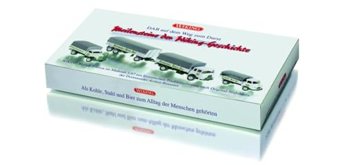 Wiking 099074 Bierwagen Set Brauerei DAB Geschenkset Spur H0 1:87 von Wiking
